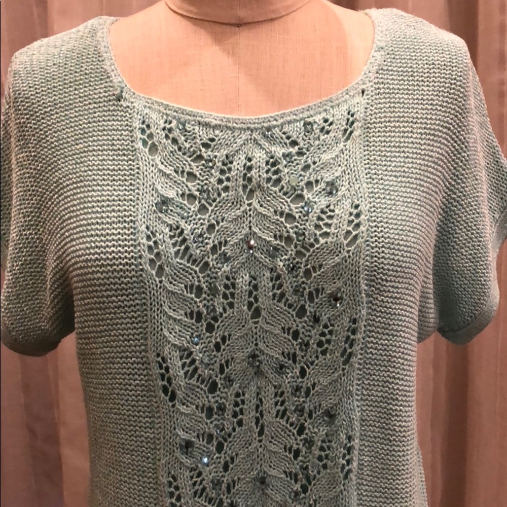 Ruby Road Jeweled Sweater - image 3